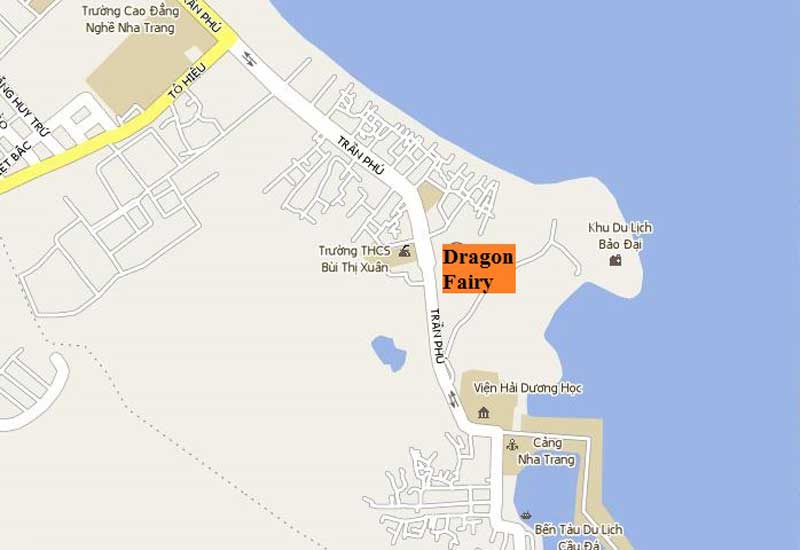 vị trí dragon fairy nha trang