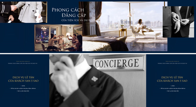 Căn hộ chung cư Grand Central sở hữu hệ thống tiện ích dịch vụ tiêu chuẩn 5 Sao