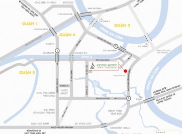 VỊ TRÍ DỰ ÁN CĂN HỘ ASCENT LAKESIDE NGUYỄN VĂN LINH