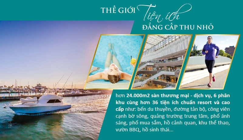 tiện ích dự án sai gon riverside city