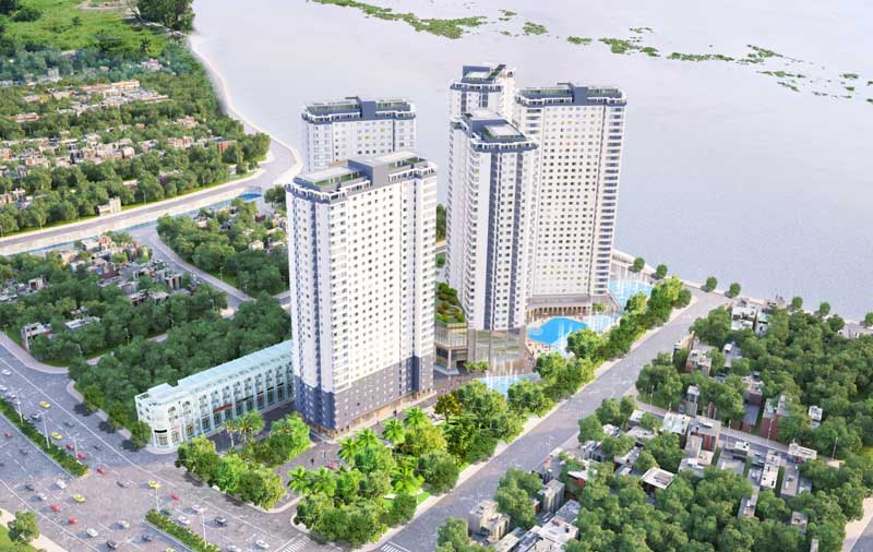 5 Block căn hộ chung cư tại dự án Sai Gon Riverside City