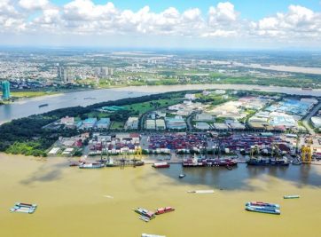 Sự phát triển của đô thị phát trên quỹ đất của các khu cảng