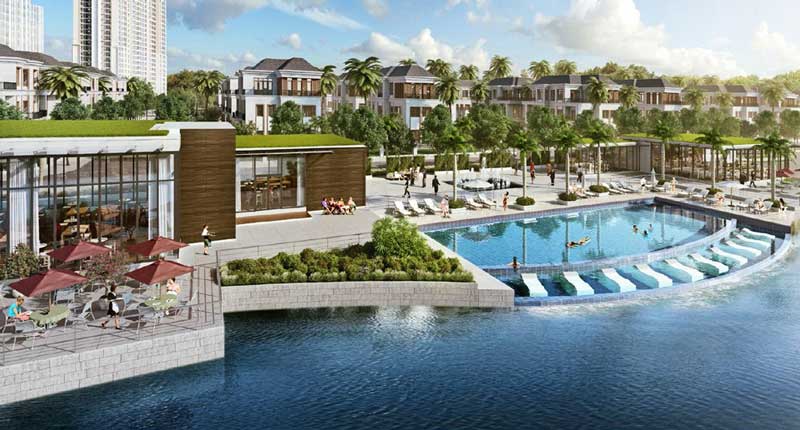 Quần thể biệt thự tại dự án Vincity Quận 9