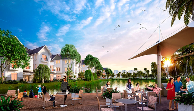 phối cảnh biệt thự vincity q9