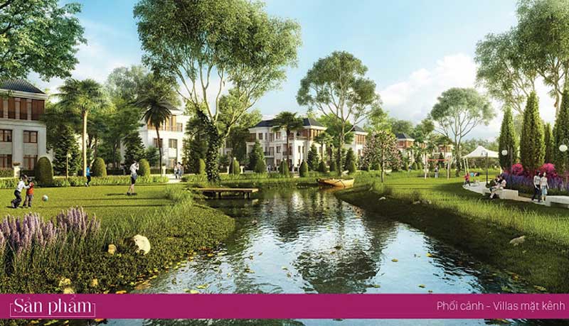 Biệt thự Villas Mặt Kênh