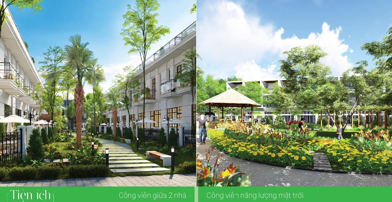 Công viên cây xanh trong dự án