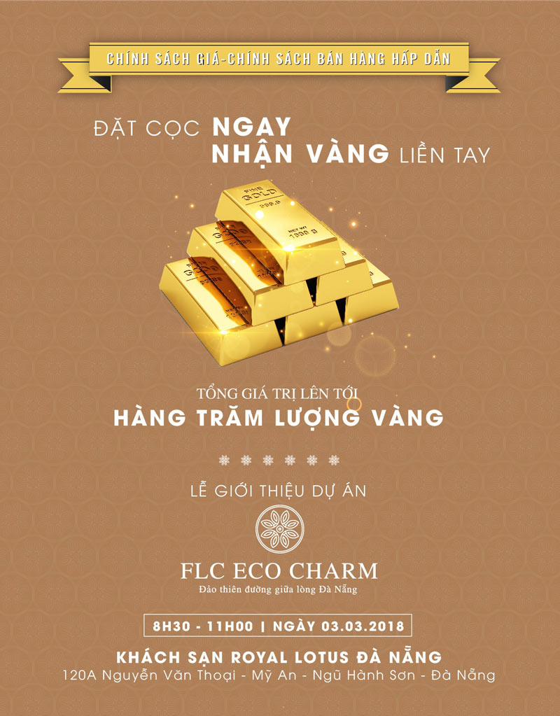 mở bán Giai Đoạn 1 của dự án Eco Charm Đà Nẵng