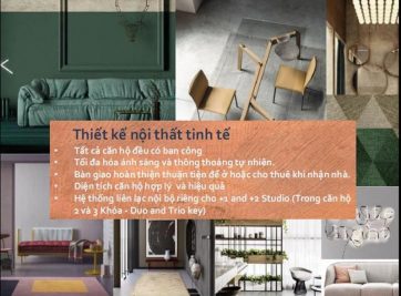  THIẾT KẾ HIỆN ĐẠI, ĐỘC ĐÁO CỦA DỰ ÁN CĂN HỘ DE LA SOL CAPITALAND