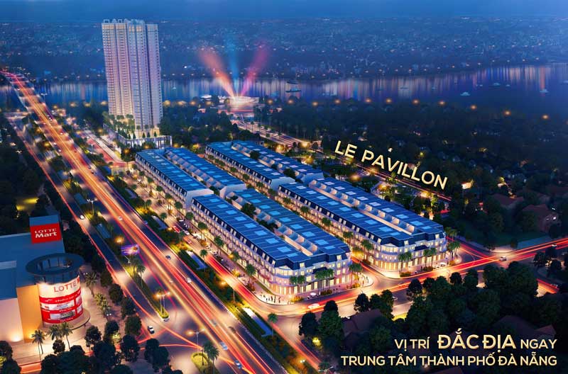 Shophouse Le Pavillon sở hữu vị trí vàng đắc địa ngay tại trung tâm Đà Nẵng