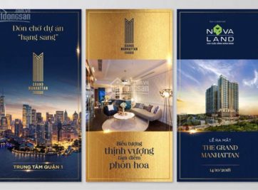 CHÍNH SÁCH VÀ GIÁ BÁN HẤP DẪN CĂN HỘ GRAND MANHATTAN QUẬN 1