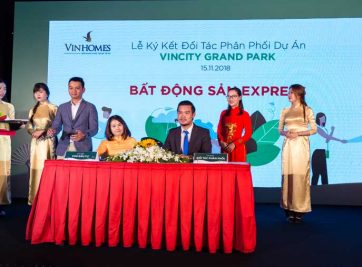 Các đại lý cấp 1 của dự án Vinhomes Grand Park quận 9