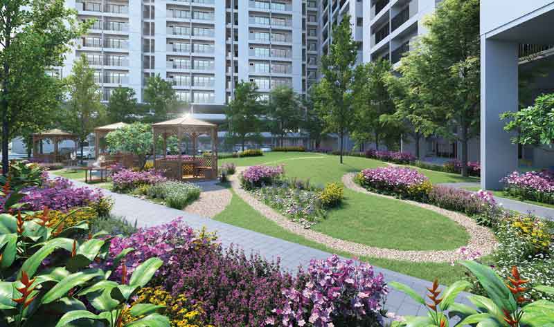 Công viên và vườn hoa trong lòng dự án Hausbelo Quận 9 Công viên dự án Hausbelo Quận 9