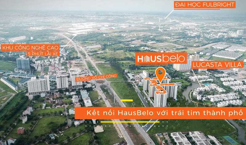 Kết nối linh hoạt từ dự án HausBelo tại quận 9 Kết nối linh hoạt từ dự án HausBelo tại quận 9
