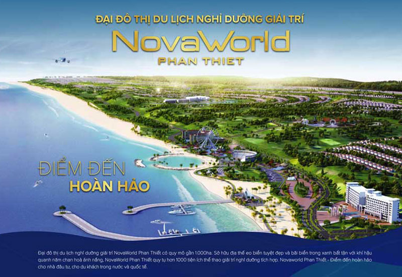 Dự án biệt thự Novaworld Phan Thiết của Novaland chính thức mở bán