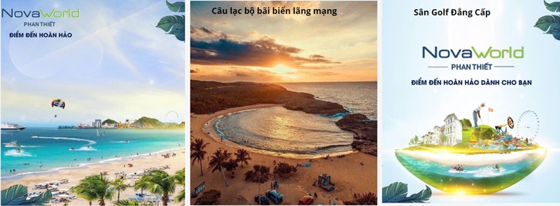Hệ thống tiện ích dịch vụ 5 sao tại khu đô thị Nova World Phan Thiết