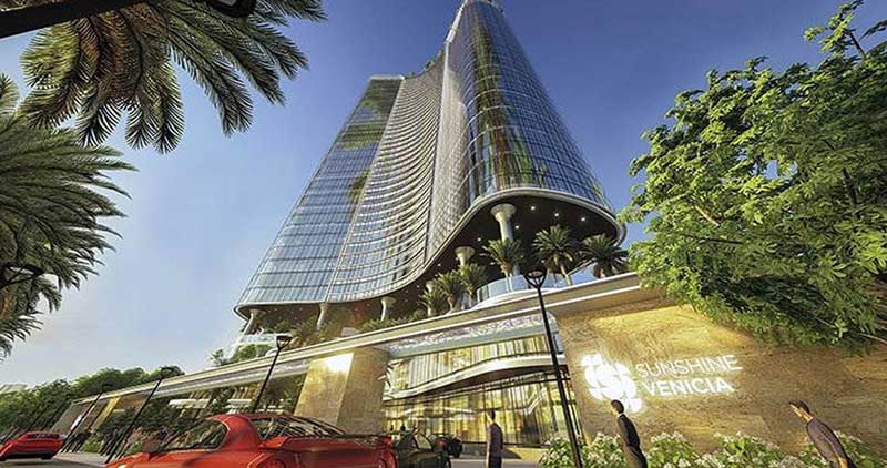 Thiết kế Sunshine Venicia được lấy ý tưởng từ Ý, chủ đầu tư Sunshine Group muốn kiến tạo 1 kiệt tác Ý bên Sông Sài Gòn Thủ Thiêm