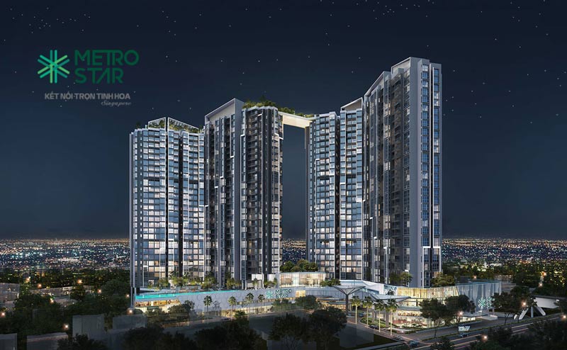 Toàn cảnh Dự án Metro Star với những thiết kế hiện đại đậm chất châu Âu, dễ dàng thu hút khách hàng