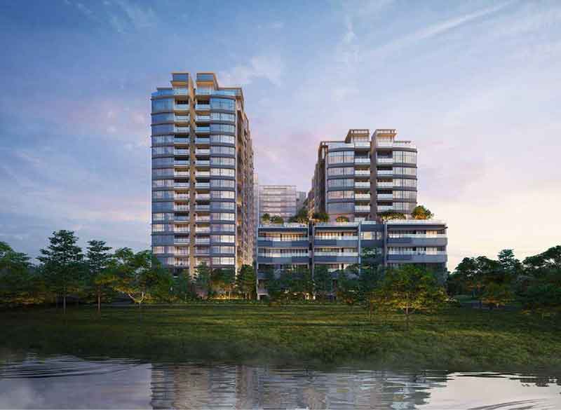 Phối khu căn hộ chung cư The River Thủ Thiêm sang trọng ven sông Sài Gòn